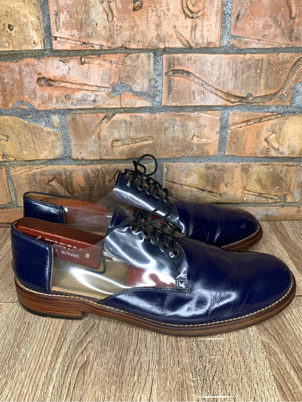 MARC JACOBS Pvc Derby Oxfords Shoes Size 45